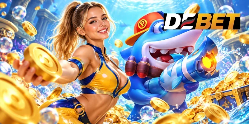 DEBET เกมยิงปลามังกรราชา
